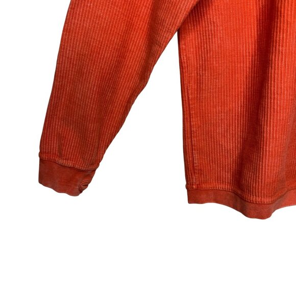 Three Square Oklahoma State Cowboys Acid Wash Orange Pullover Unisex size M - Picture 6 of 10
